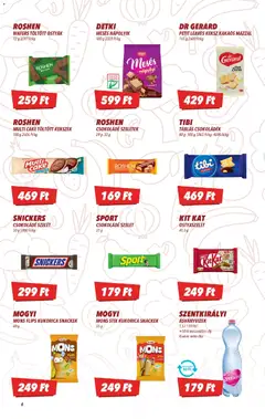 CBA Akciós újság - amely érvényes a következő dátumtól: 12.02.2026 | Oldal: 6 | Termékek: Csokoládé, Kekszek, Keksz, Nápolyi