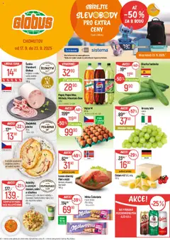 Náhled letáku Globus leták - Chomutov od 17.09.2025