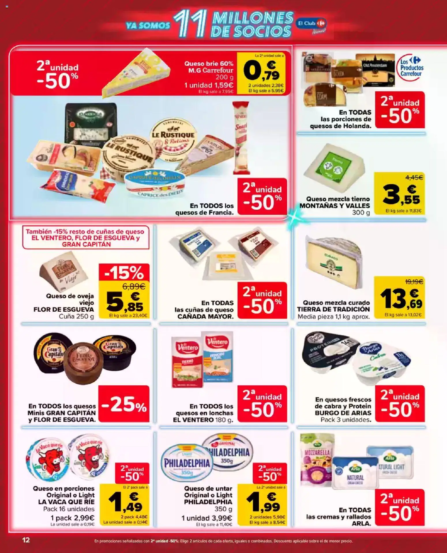 Carrefour Market folleto │ válido desde el 23.04.2026 | Página: 12 | Productos: Queso de oveja, Queso, Cuna