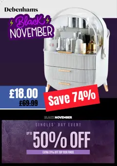 Preview of Debenhams - Black Friday valid from 06.11.2025