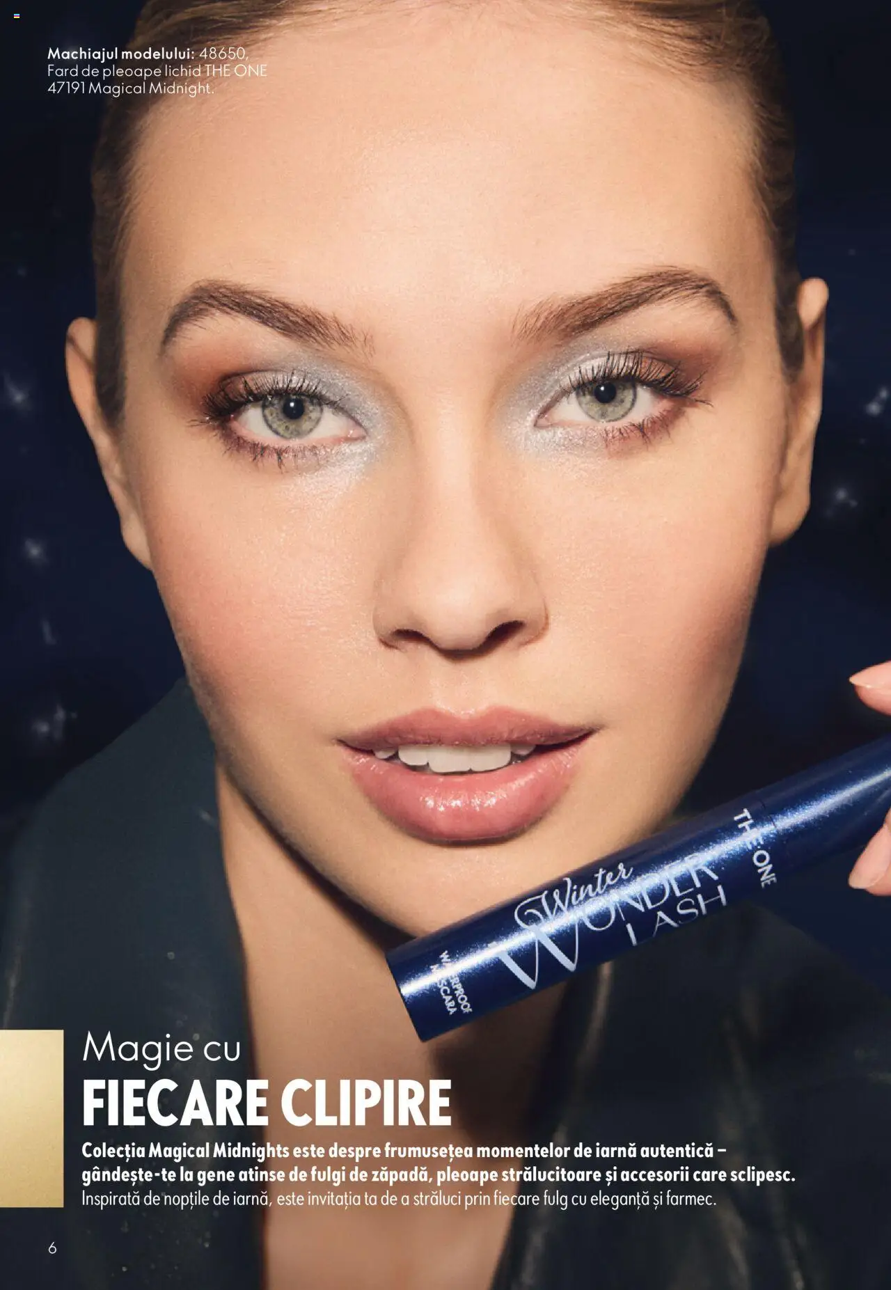 Noul catalog Oriflame – valabil de la 12.11.2025 | Pagină: 6 | Produse: Scară, Fard de pleoape, Fulgi