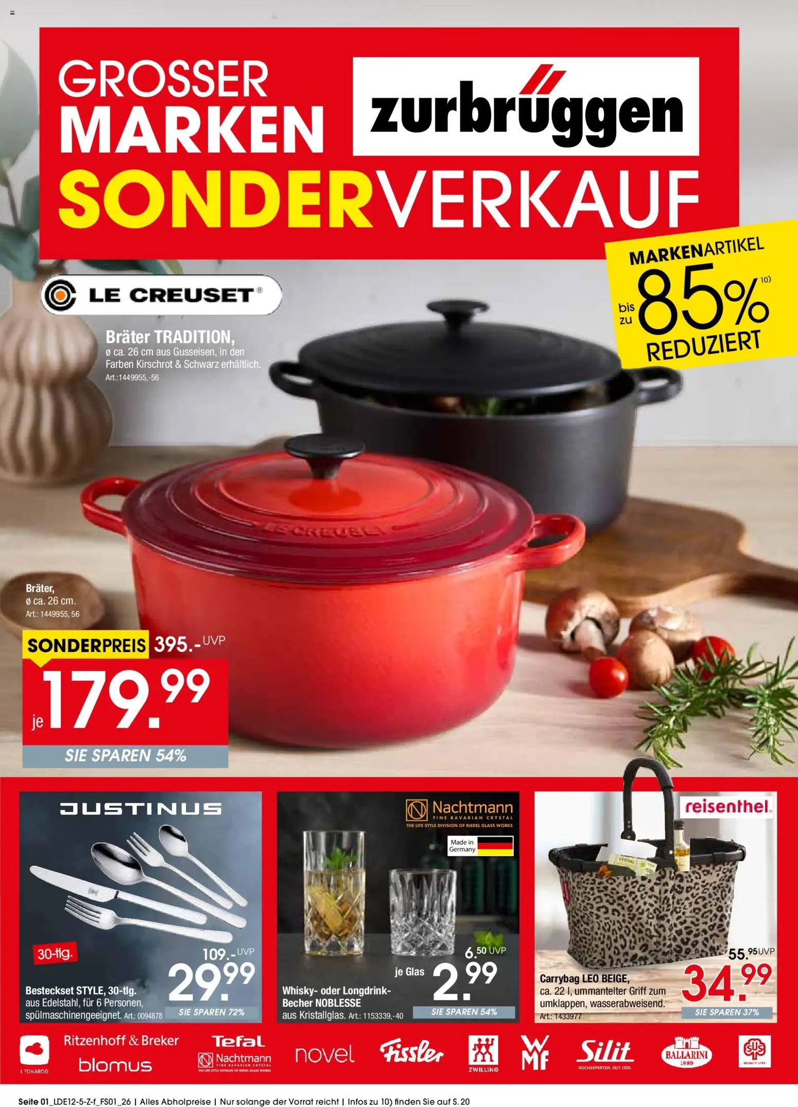 Zurbrüggen Marken-Sonderverkauf – gültig ab 06.12.2025 | Seite: 1 | Produkte: Whisky