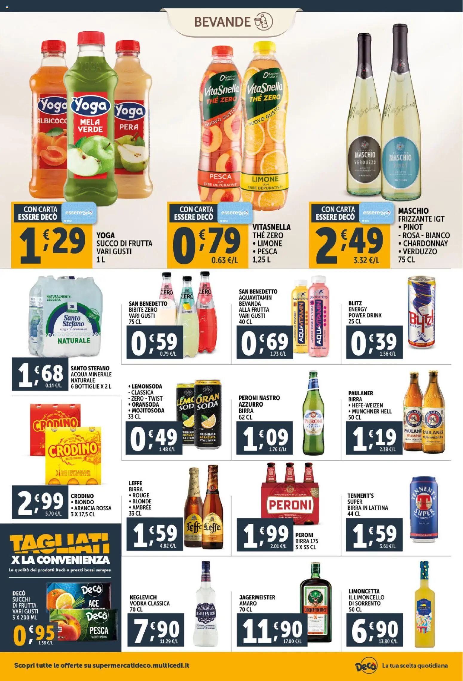Volantino Decò del 06.03.2026 | Pagina: 17 | Prodotti: Vodka, Limone, Pera, Arancia
