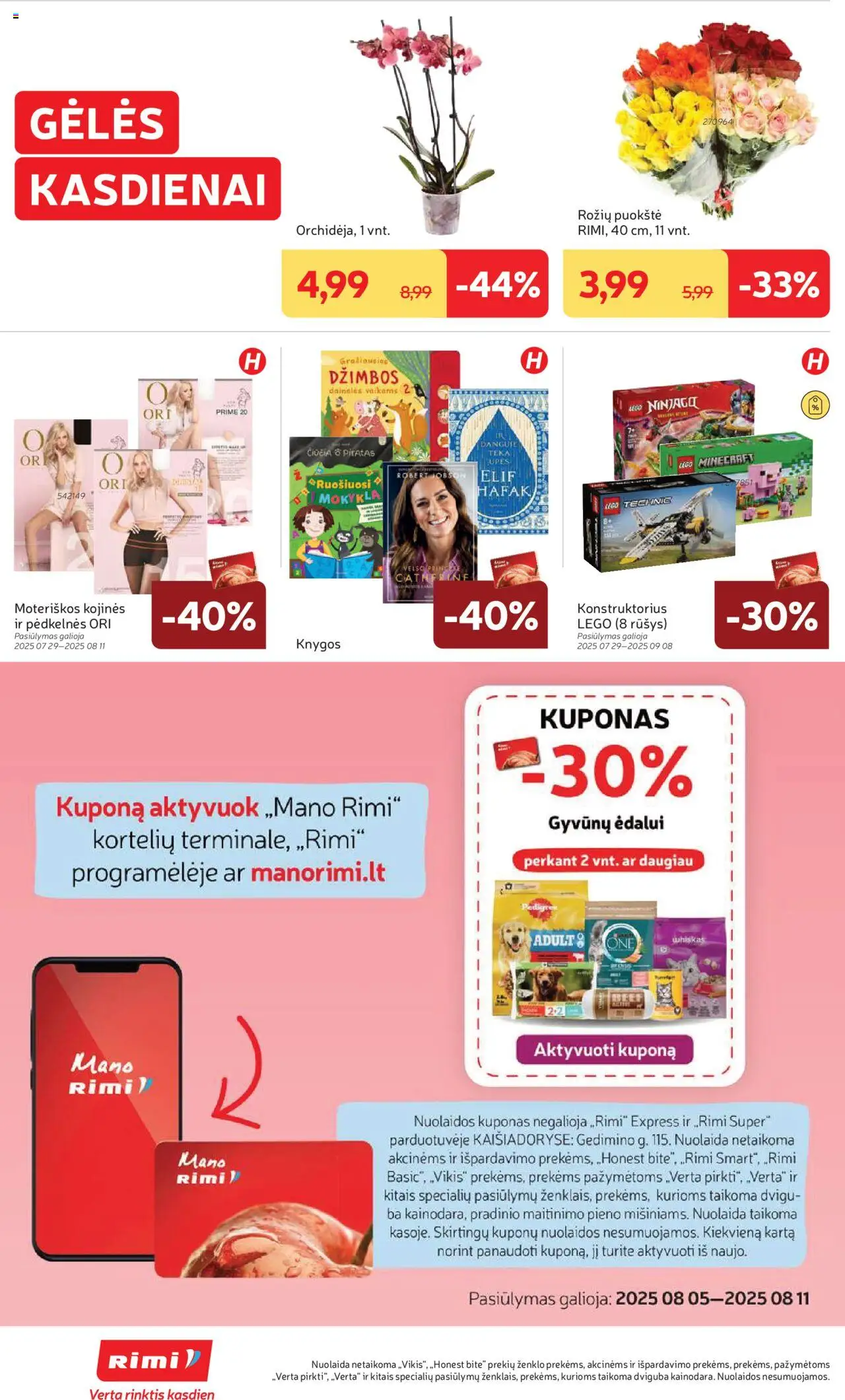 Rimi leidinys│galioja nuo 05.08.2025 | Puslapis: 32 | Prekių: Pėdkelnės, Kojinės