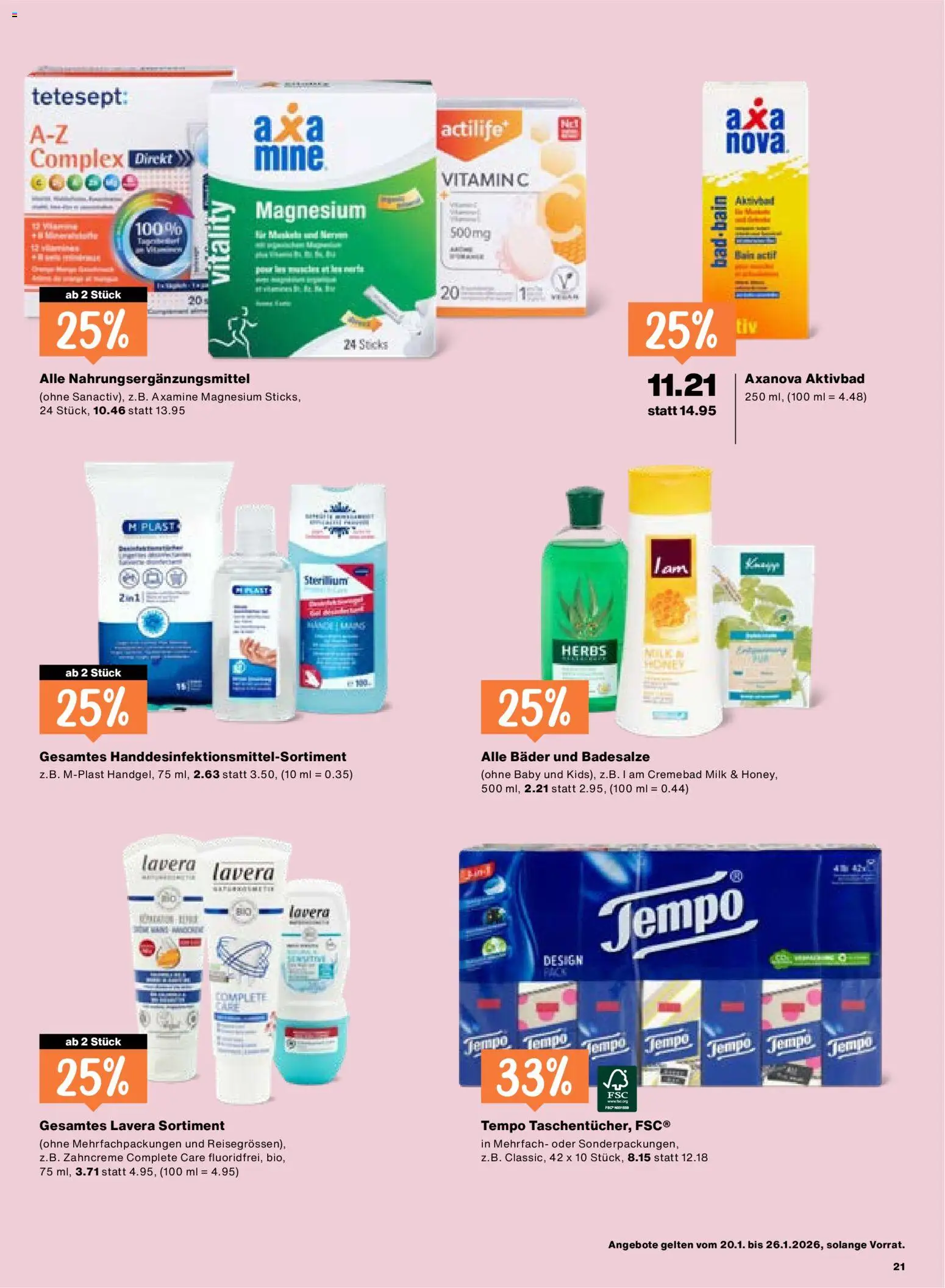 Migros Aktionen – gültig ab 20.01.2026 | Seite: 21