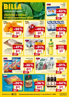 Billa leták platný od 07.01.2026