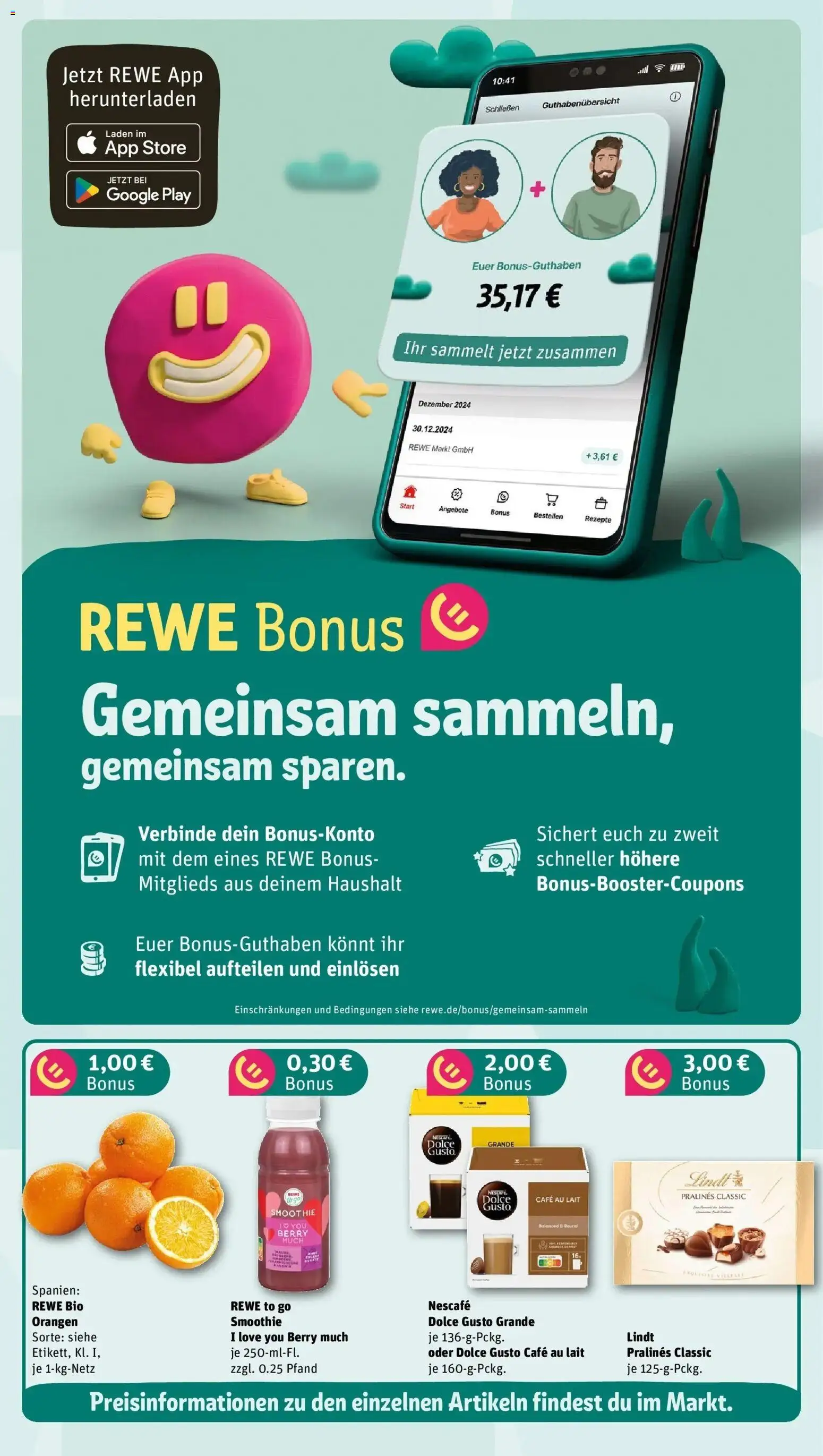 Rewe prospekt Wiehl	 – gültig ab 09.02.2026 | Seite: 3 | Produkte: LG, Nescafe, Orangen, Lindt