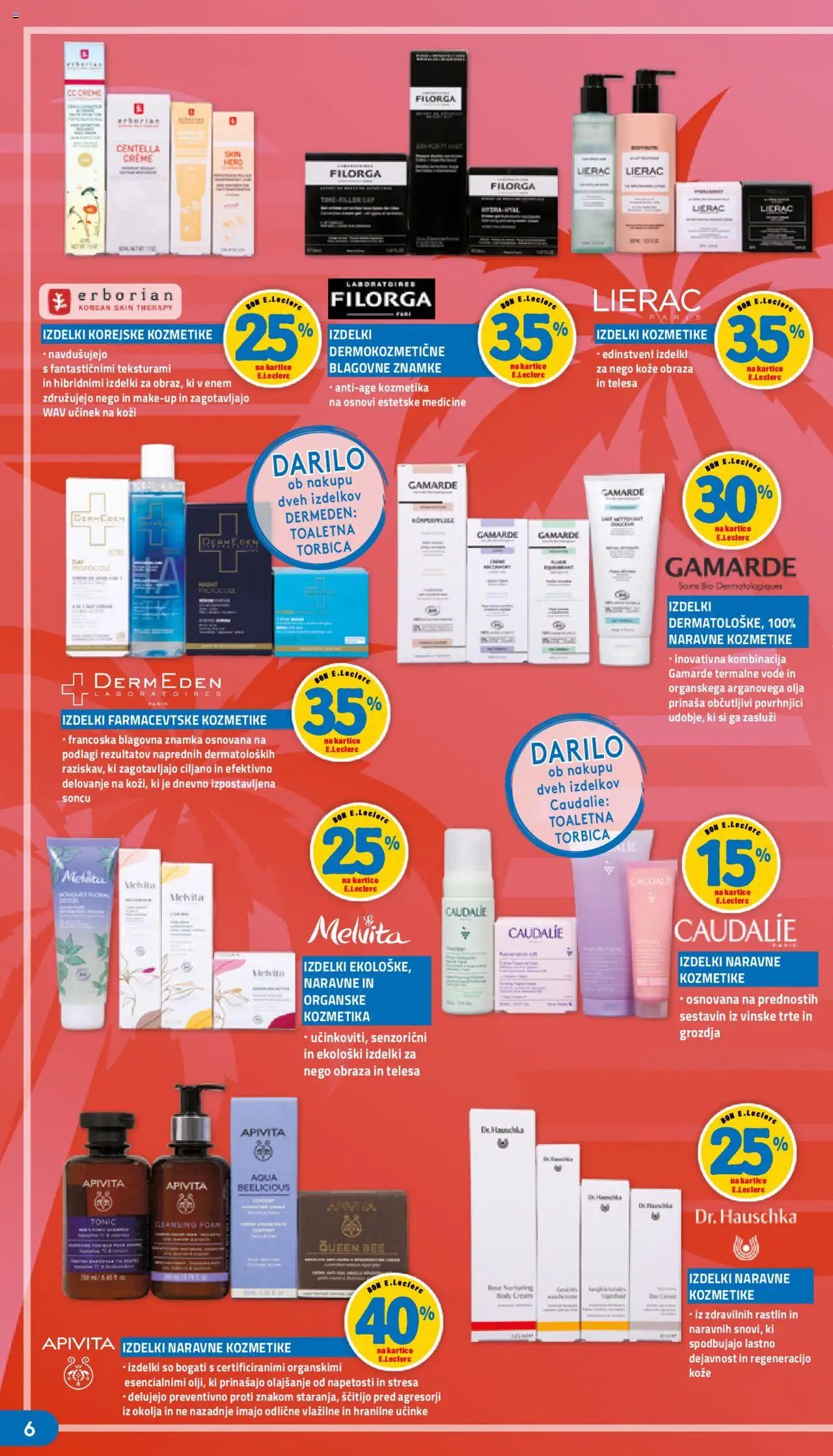 E.leclerc katalog leposana │ velja od 14.06.2025 | Stran: 6 | Izdelki: Toaletna torbica, Torbica