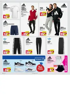 HERREN TRAININGSHOODIE ODER SWEATHOSE, Größen: M-2XL., Trainingshoodie In verschiedenen Farben. 29,99 €, Sweathose Farben: Schwarz oder Navy. 34,99€ ab 02.03.2026 gültig | Seite: 63 | Produkte: Sweathose, T-Shirt, Hoodie, Rock