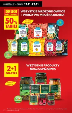 Pogląd oferty "OGÓRKI KONSERWOWE, Ogórki konserwowe starannie wyselekcjonowane." - ważna od 17.11.2025 | Strona: 8