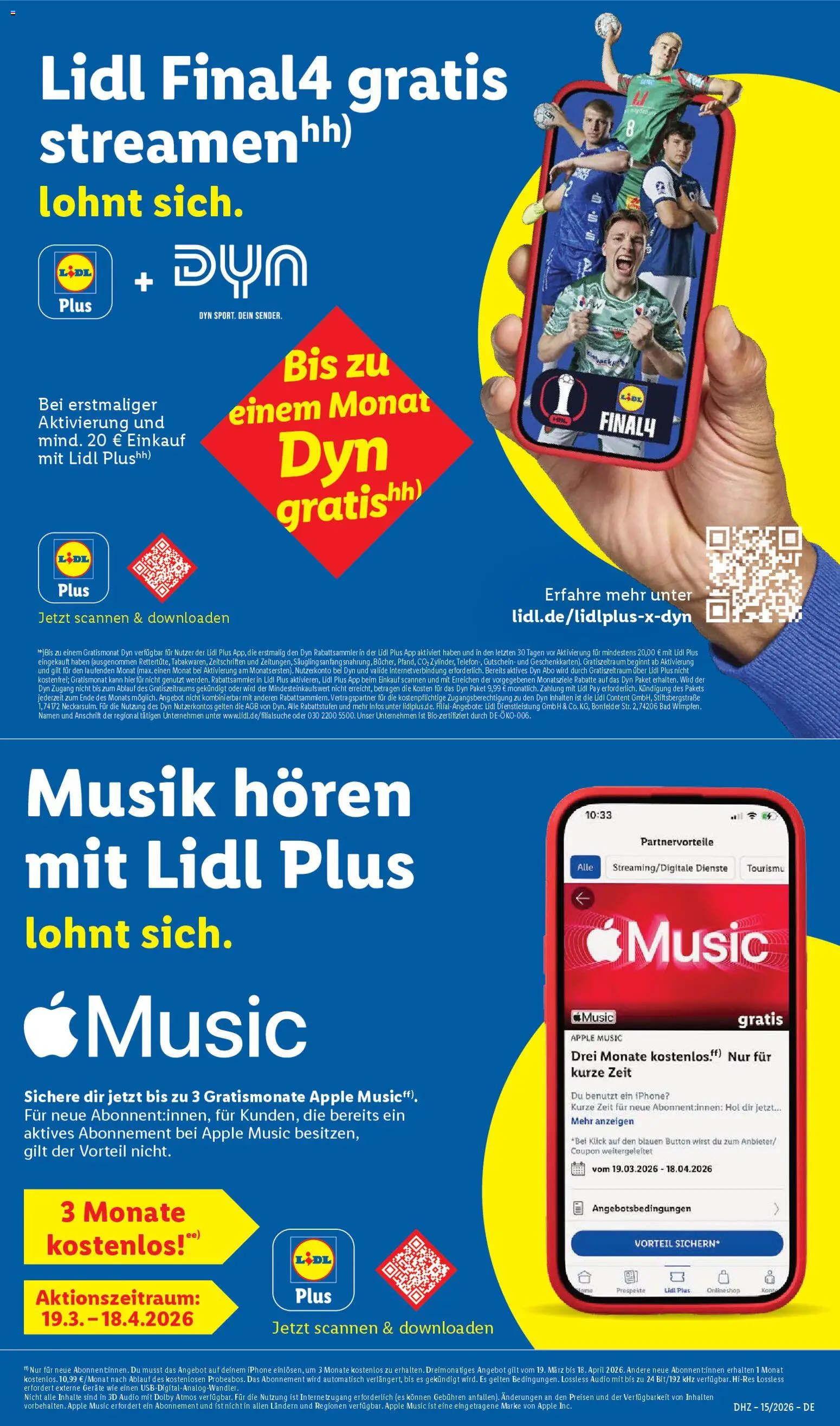 Lidl Německo leták od 07.04.2026 | Strana: 61 | Produkty: Audio, Iphone, Apple