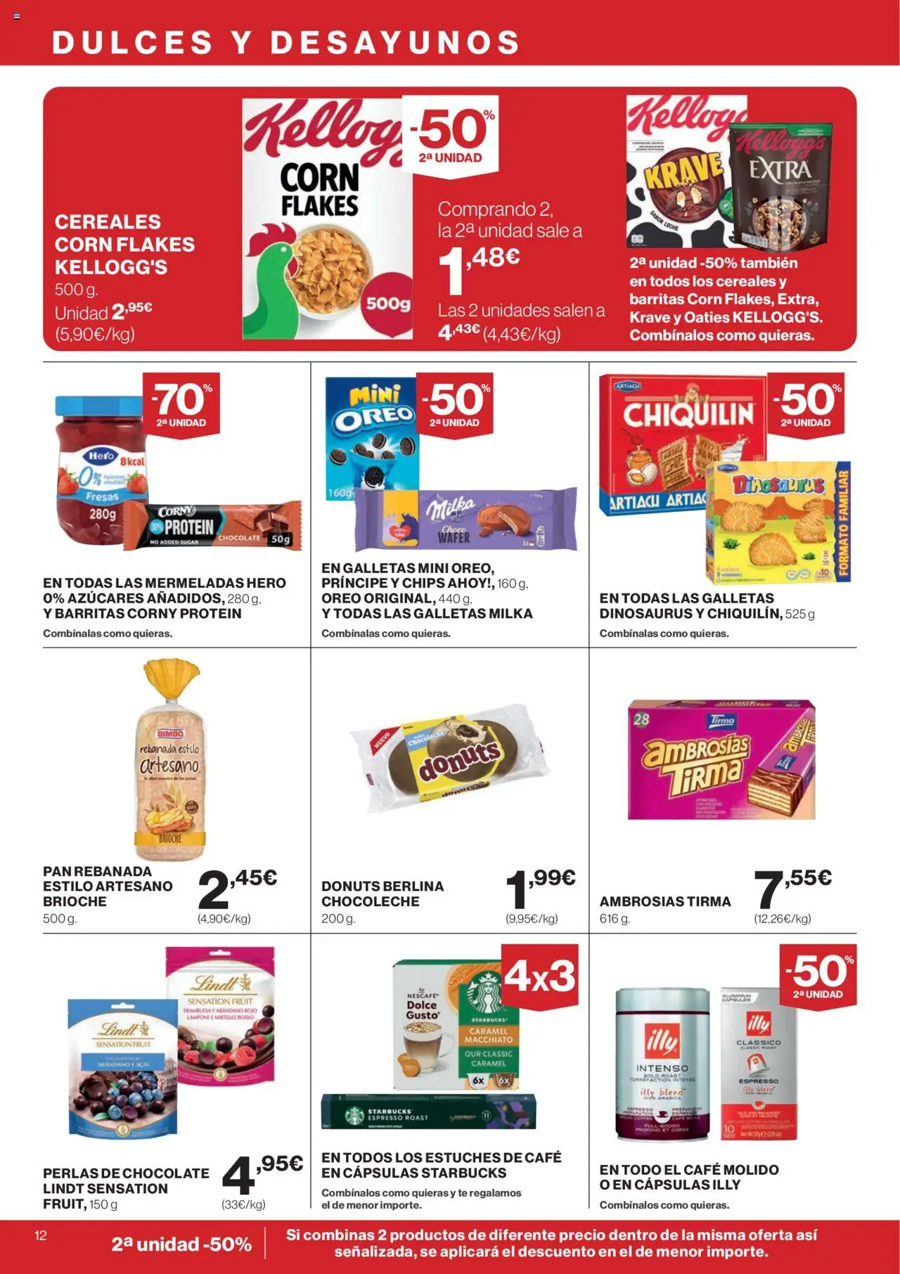 Supercor Canarias │ válido desde el 14.08.2025 | Página: 12 | Productos: Pan, Café, Café molido, Té