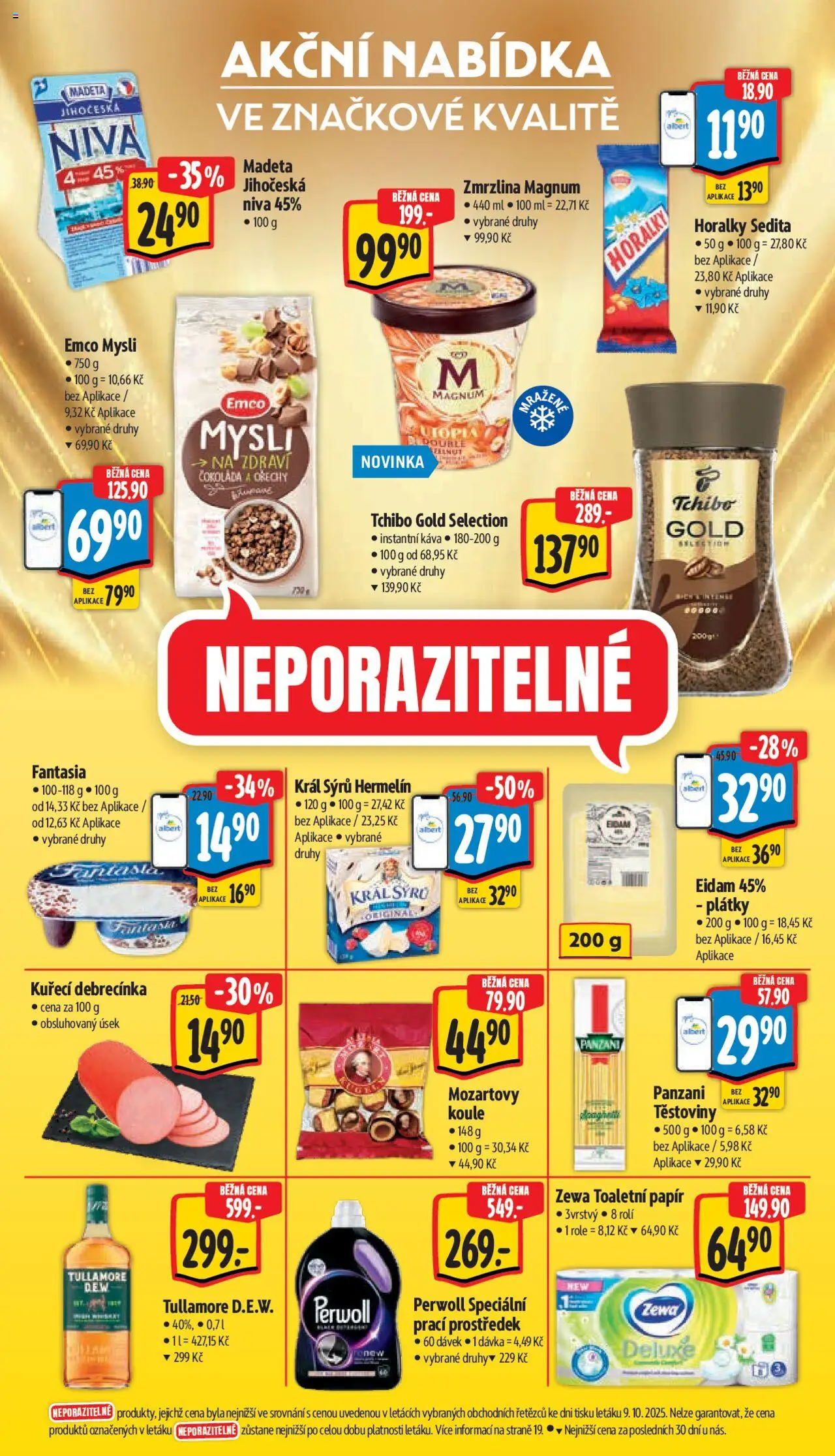 Albert leták - Supermarket od 15.10.2025 | Strana: 46 | Produkty: Káva, Ořechy, Toaletní papír, Zewa