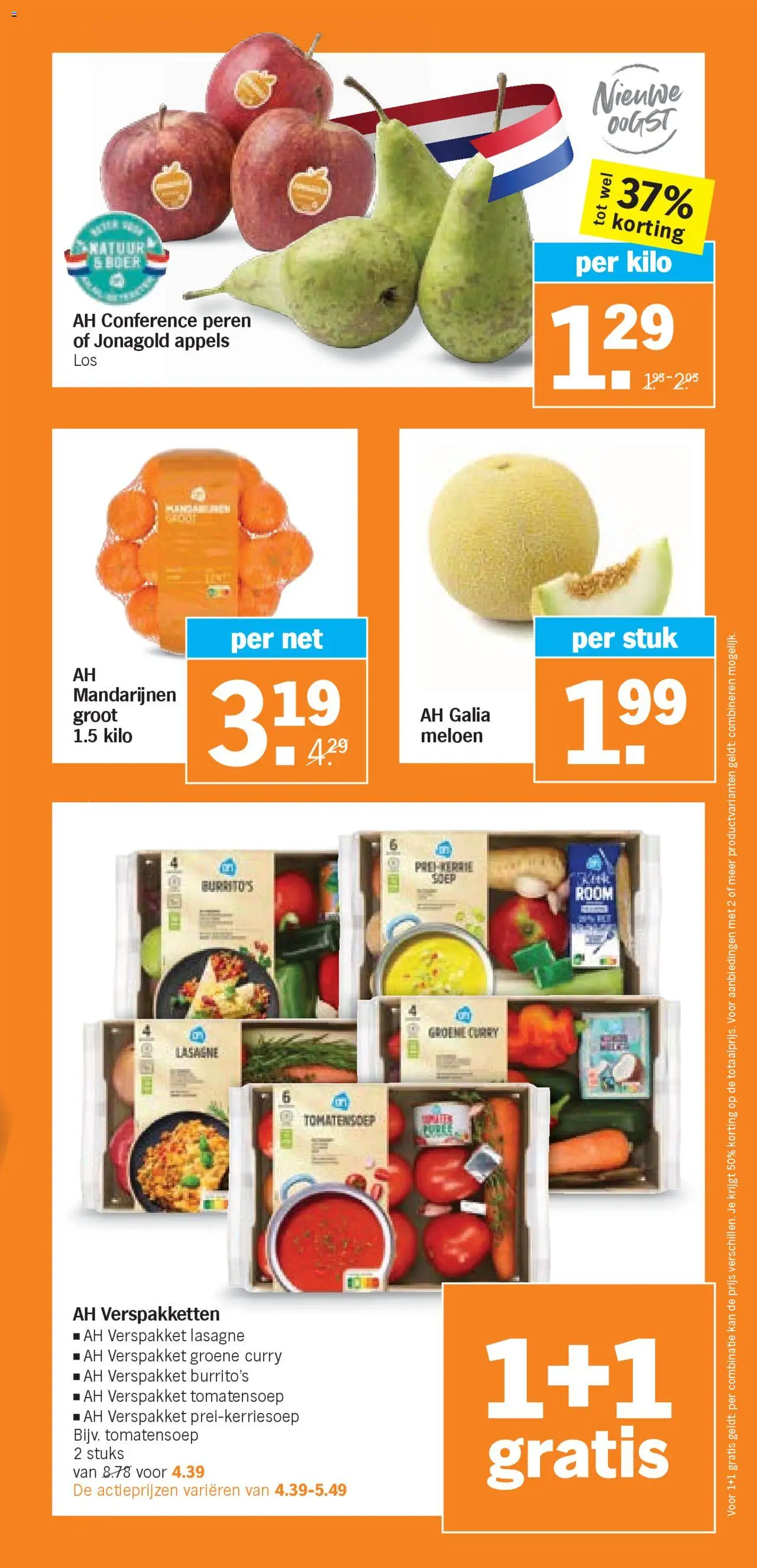 {H1} | Pagina: 9 | Producten: Meloen, Appels, Kan, Mandarijnen