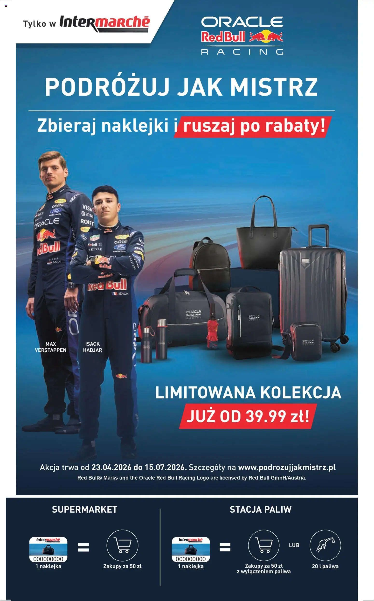 Intermarche gazetka od 23.04.2026 | Strona: 18 | Produkty: Red bull, Naklejki