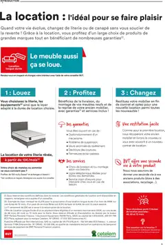 But - Prévisualisation de But Guide literie hiver  valide à partir de 15.12.2025 | Page: 4 | Produits: Meuble, Matelas, Sommier, Literie