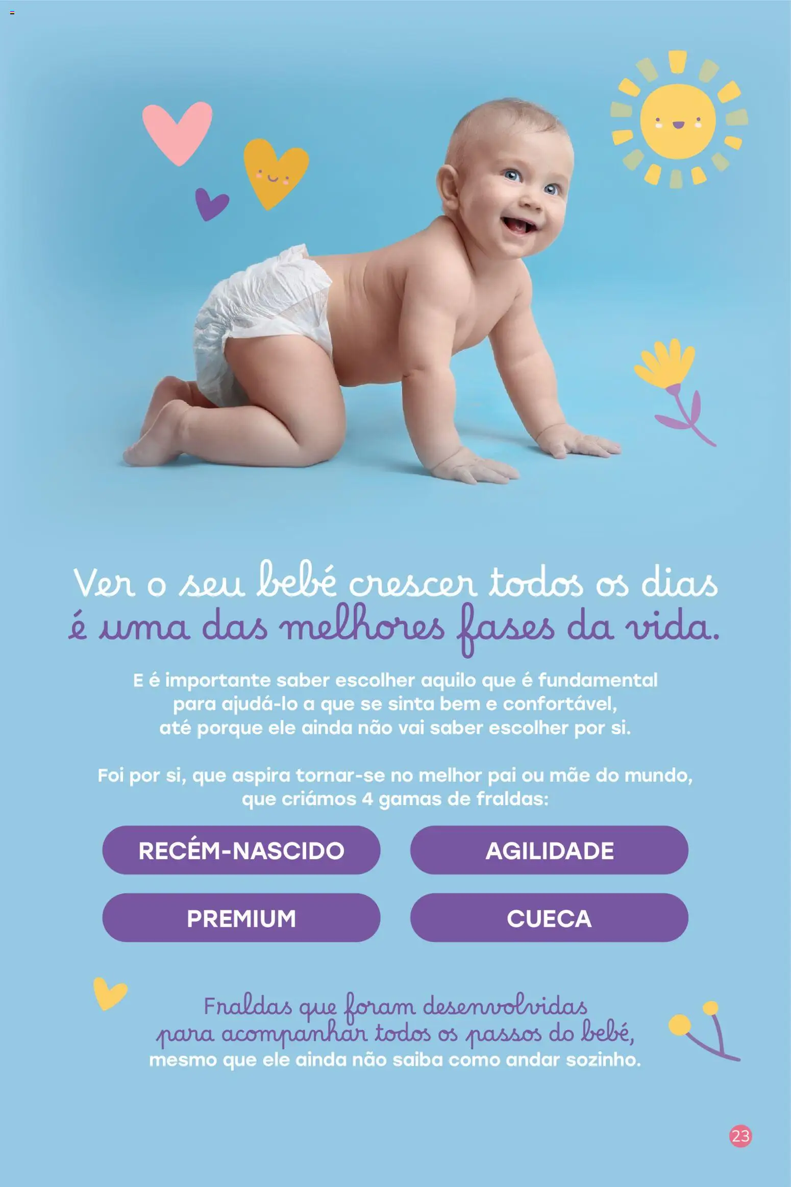 Intermarché - Ver Guia O Bê-á-bá do Bebé │ válido de 15.01.2026 | Página: 23 | Produtos: Fraldas