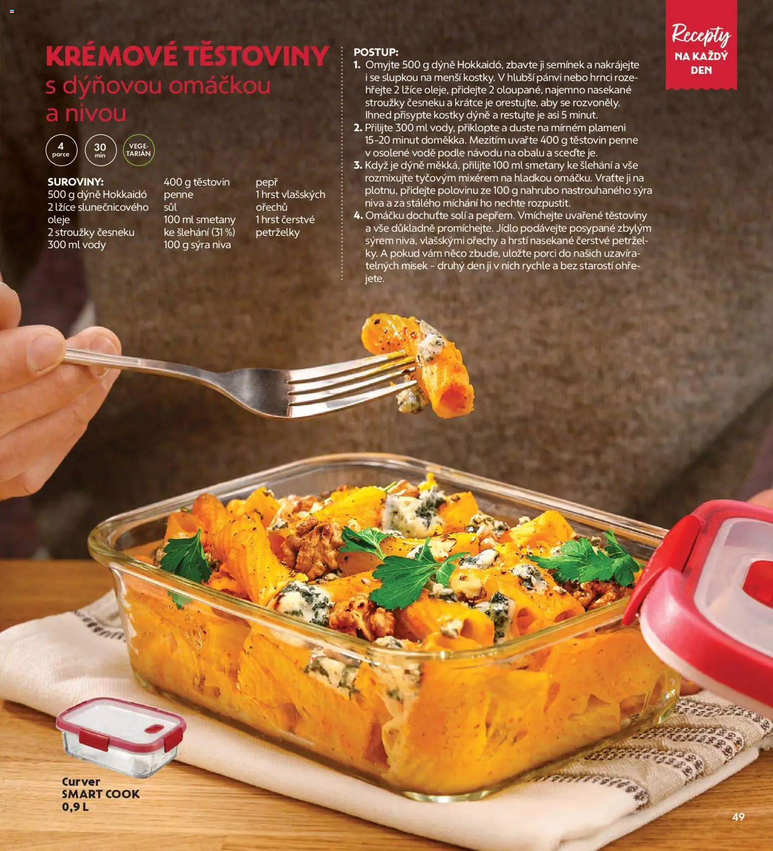 Albert magazín od 01.01.2026 | Strana: 49 | Produkty: Penne, Těstoviny, Ořechy, Petržel