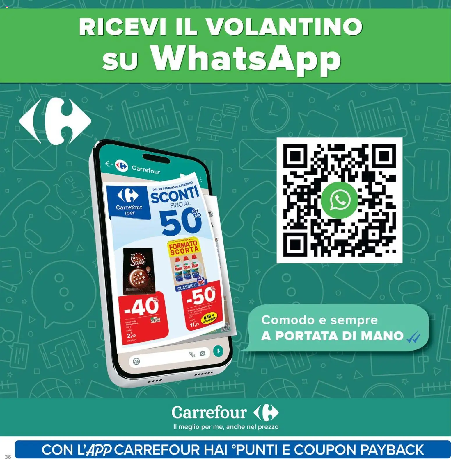 Volantino Carrefour del 07.11.2025 | Pagina: 36