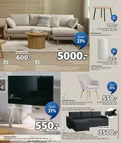 JYSK tilbudsavis – gyldig fra 12.09.2025 | Side: 3 | Produkter: Sofabord, Sofa, Lænestol