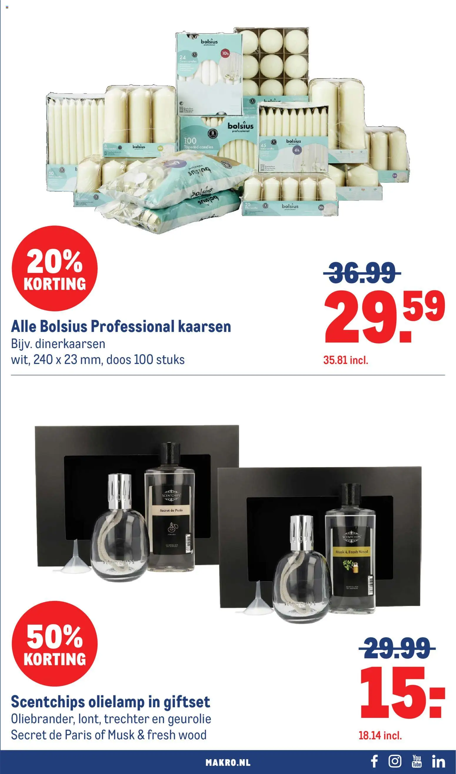 {H1} | Pagina: 19 | Producten: Kaarsen