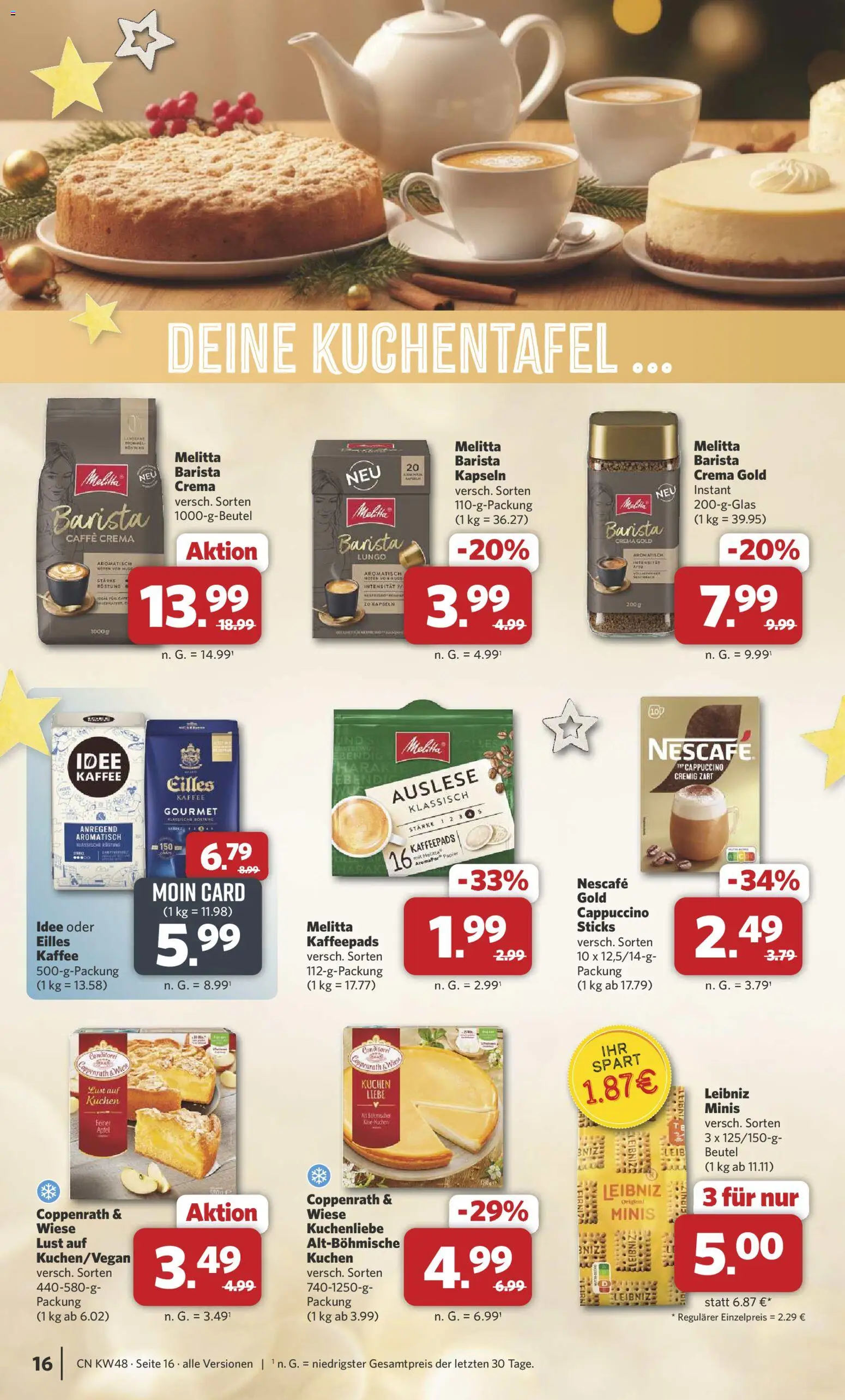 Combi - Black Friday – gültig ab 24.11.2025 | Seite: 17 | Produkte: Nescafe, Kaffee, Äpfel, Kuchen