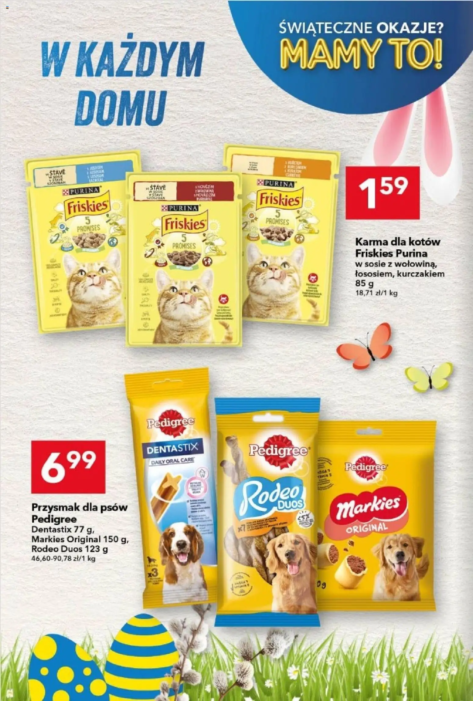 Lewiatan gazetka od 12.03.2026 | Strona: 13 | Produkty: Pedigree, Karma dla kotów