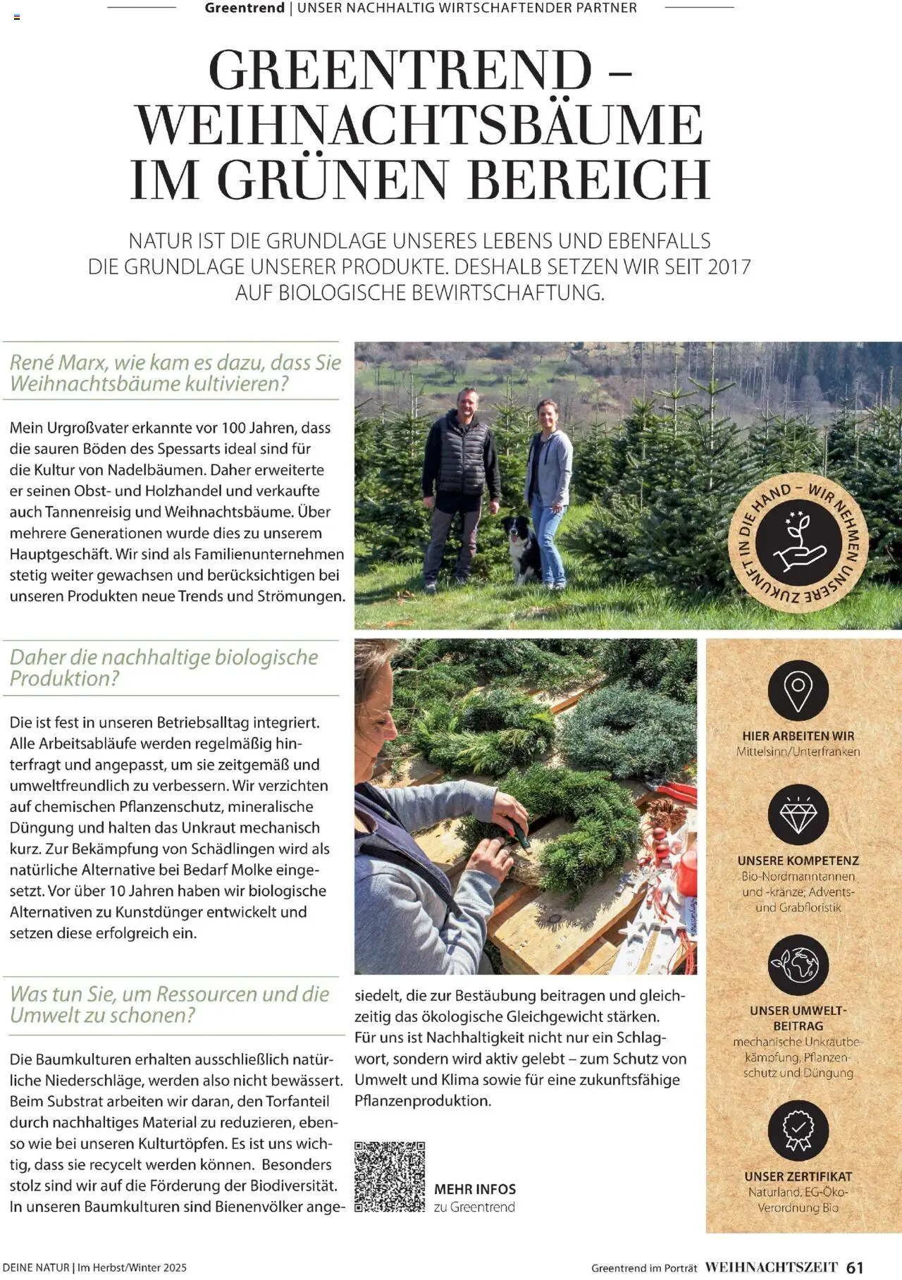 Dehner Prospekt Deine Natur – gültig ab 09.10.2025 | Seite: 61 | Produkte: Obst