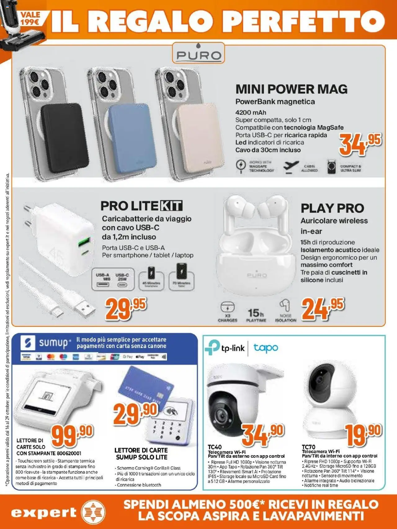 Volantino Expert del 16.10.2025 | Pagina: 22 | Prodotti: Smartphone, Laptop, Scopa, Stampante