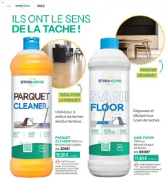 Stanhome - Prévisualisation de PARQUET CLEANER 1000 ml, Nettoyant expert parquets valide à partir de 01.12.2025 | Page: 48 | Produits: Parquet