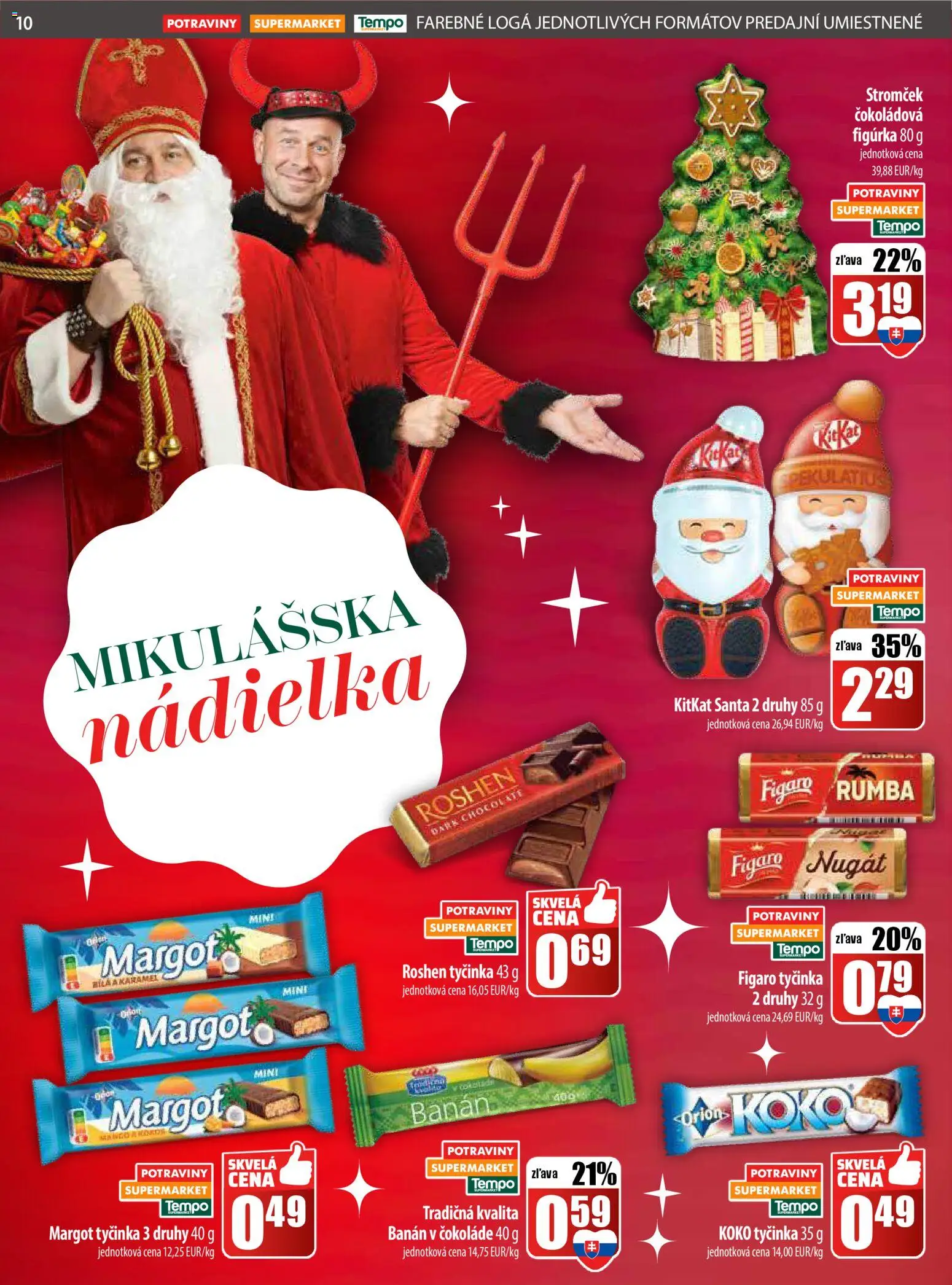 Nové COOP Jednota akcie – leták je platný od 04.12.2025 | Strana: 10 | Produkty: Mila