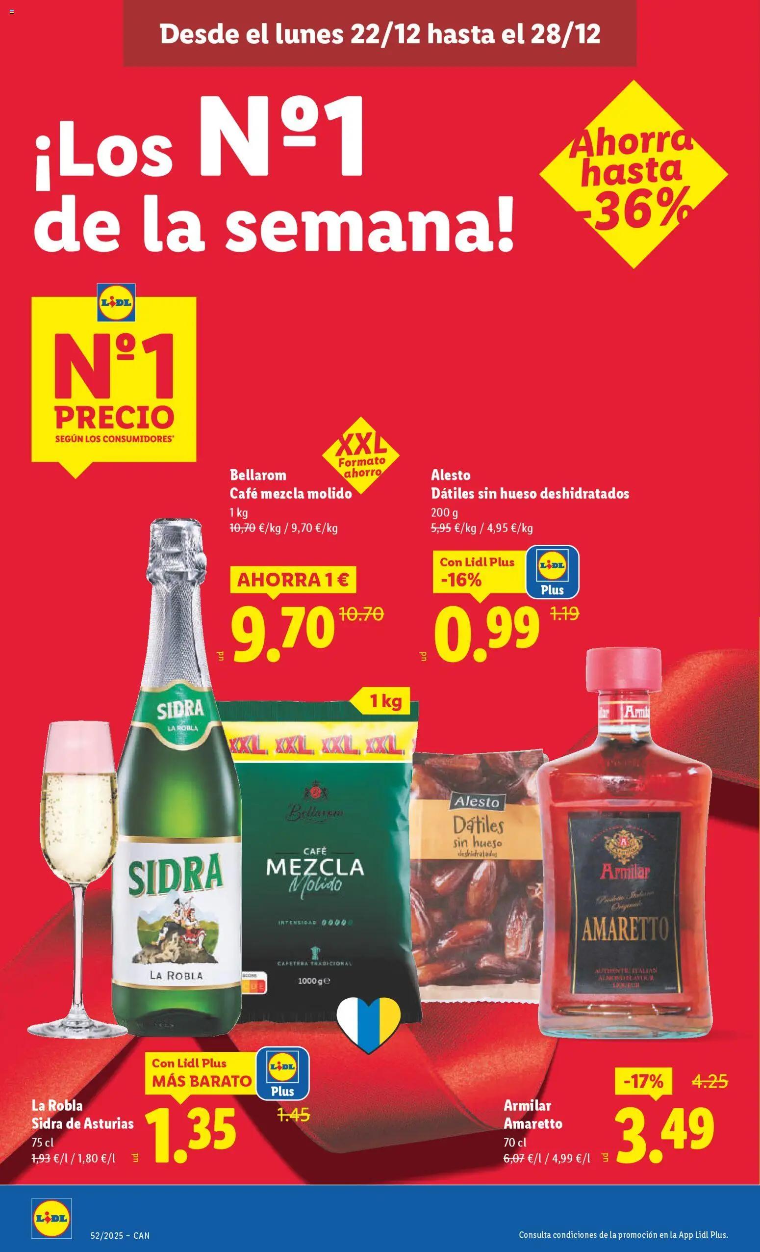 Lidl - Canarias │ válido desde el 22.12.2025 | Página: 18 | Productos: Café, Cafetera
