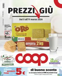 Anteprima del volantino COOP volantino Strambino  valido a partire dal 05.03.2026