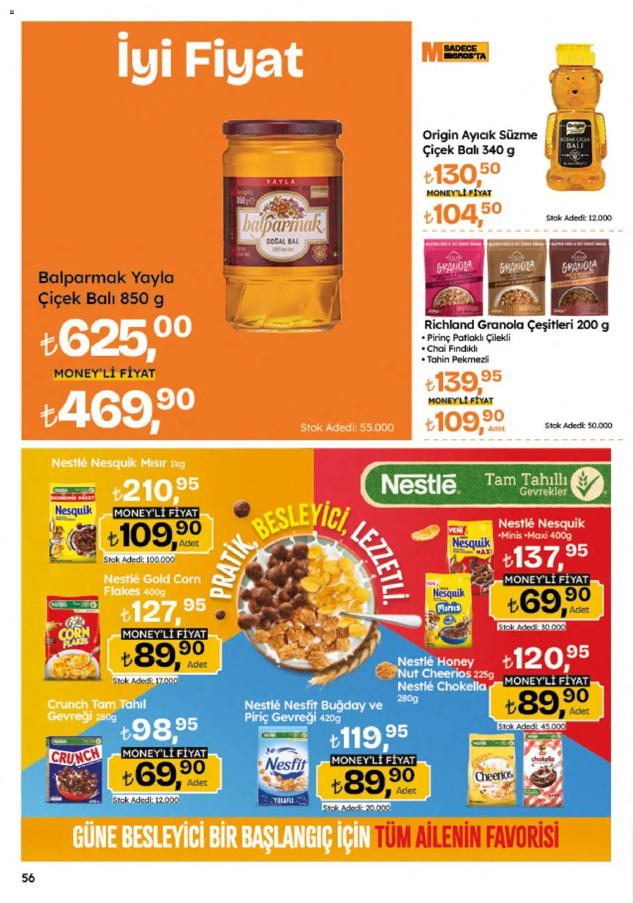 Migros Katalog - 5M Migroskop Dijital - 11.09.2025 tarihinden itibaren geçerlidir | Sayfa: 56 | Ürünler: Pirinç, Tahıl, Mısır
