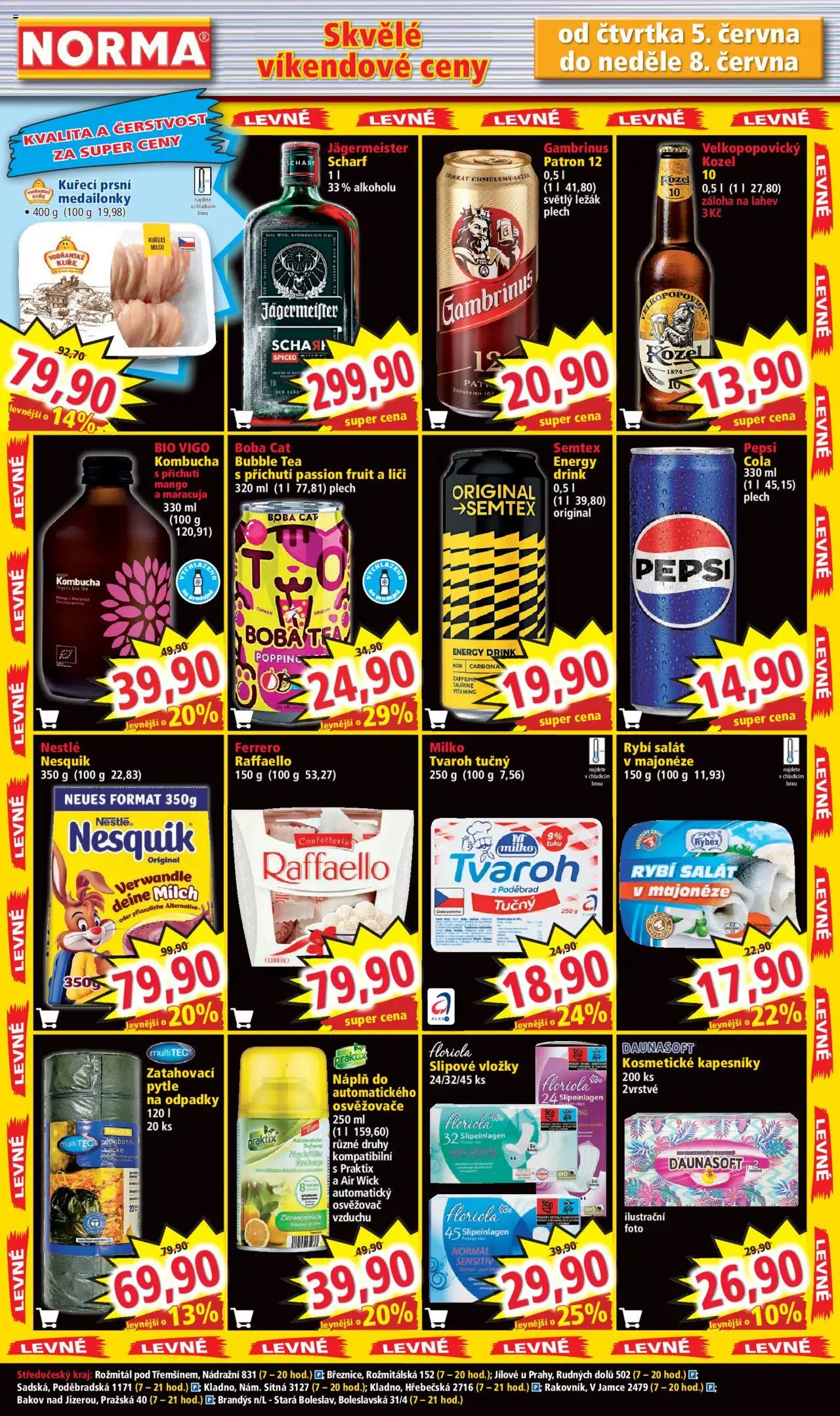 Norma - Leták od 02.06.2025 | Strana: 7 | Produkty: Pepsi, Kozel, Semtex, Velkopopovický Kozel 10