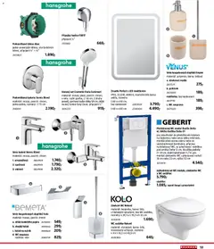Náhled letáku Bauhaus katalog Sanita od 03.11.2025 | Strana: 53 | Produkty: Kolo, Wc, Baterie, LED