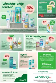 ICA Maxi erbjudanden - Förhandsvisning av reklamblad från butik ICA Maxi aktuell från 07.04.2026 | Sida: 7 | Produkter: Balsam, Tandkräm, Häll, Balsamspray