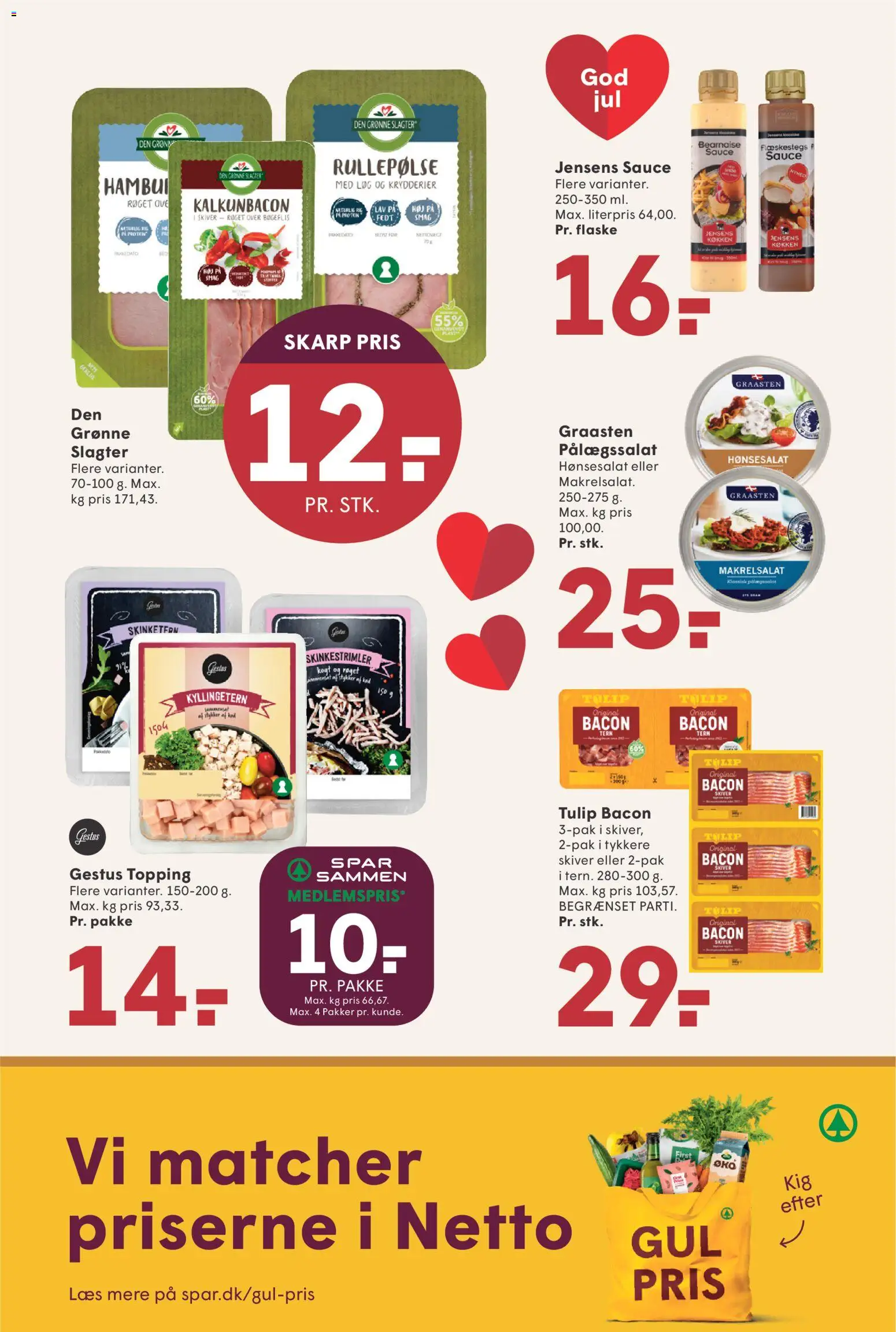 Spar tilbudsavis – gyldig fra 31.10.2025 | Side: 11 | Produkter: Løg, Rullepølse, Bacon