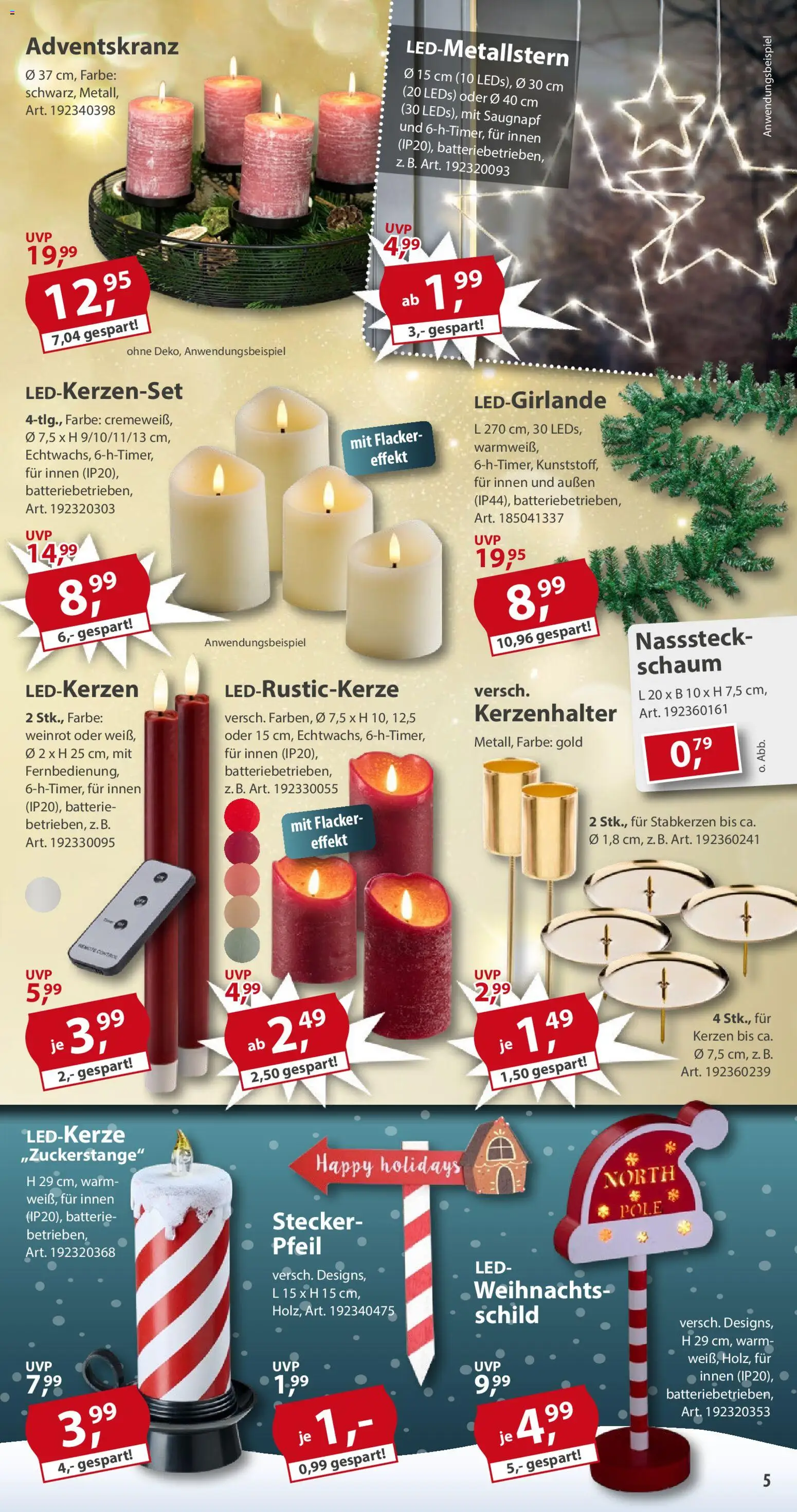 Sonderpreis Baumarkt Prospekt 	 – gültig ab 22.11.2025 | Seite: 5 | Produkte: Batterie