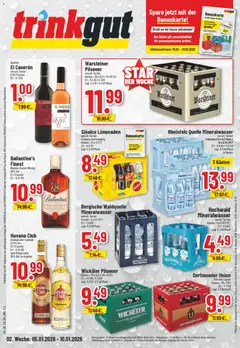 Trinkgut Prospekt ab 05.01.2026 gültig