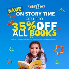 Toys R Us specials catalogue – valid from 08.09.2025