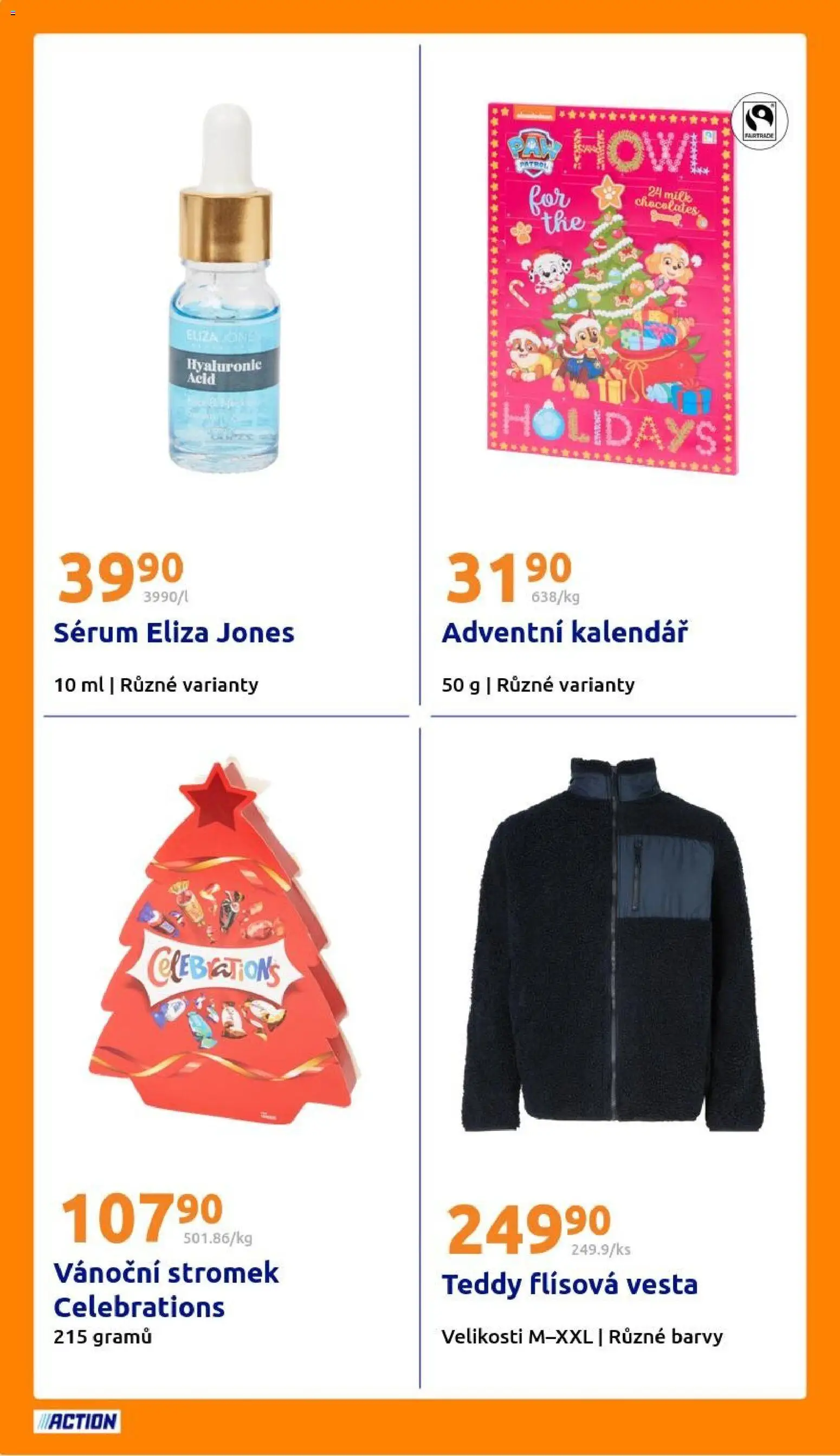Action leták od 05.11.2025 | Strana: 20 | Produkty: Vesta, Sérum, Adventní kalendář, Kalendář