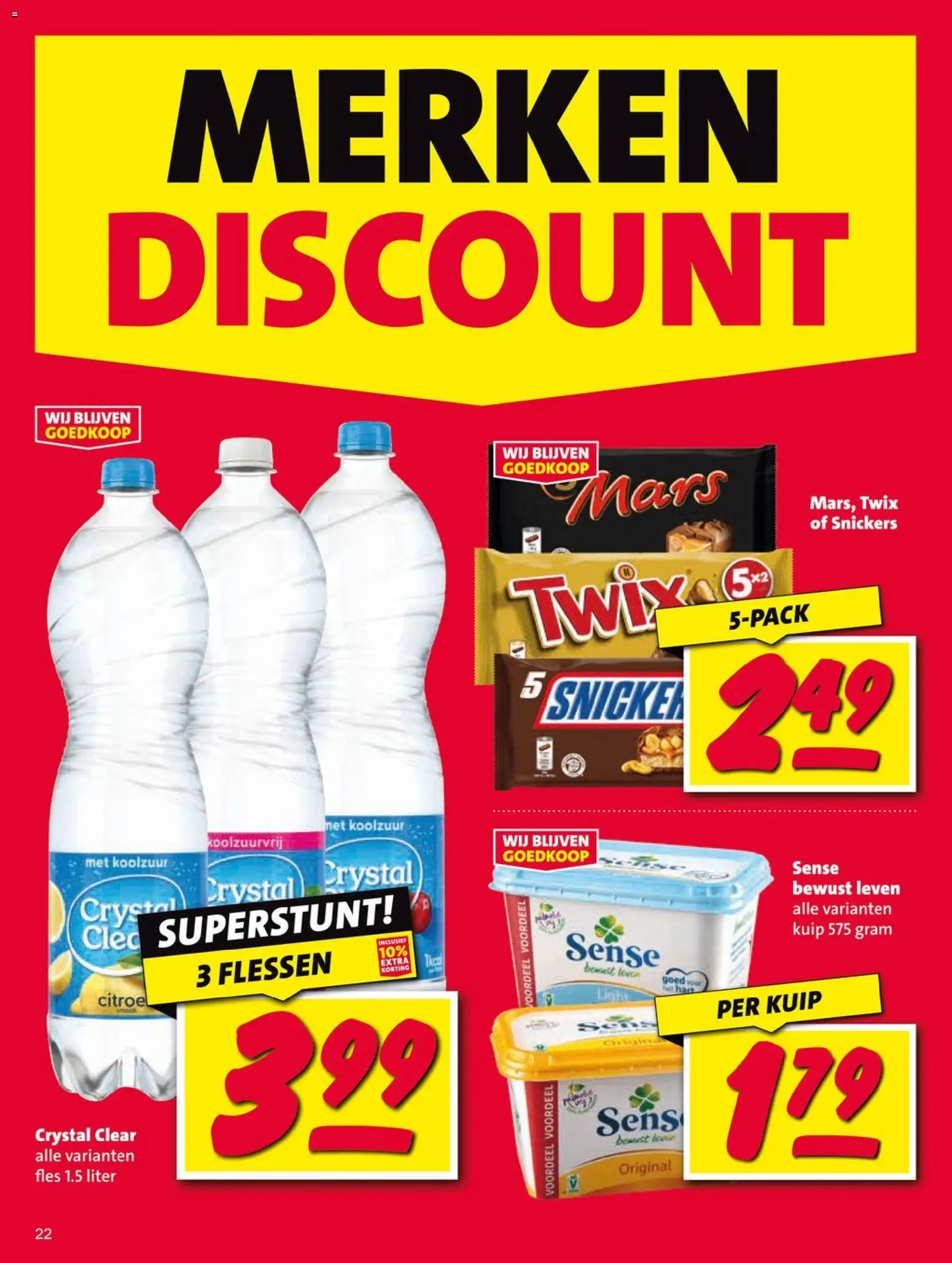 {H1} | Pagina: 22 | Producten: Fles, Mars, Twix, Snickers