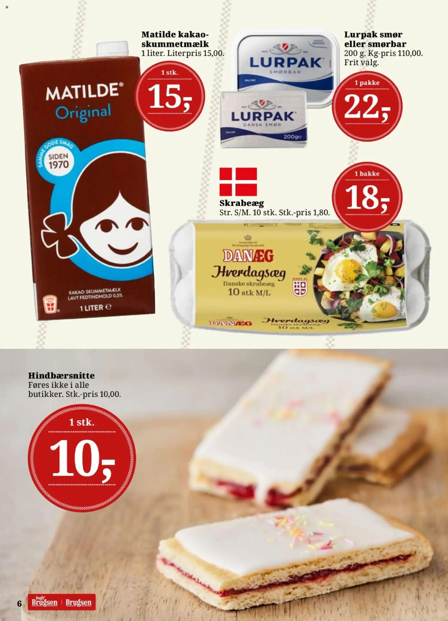 Dagli'Brugsen tilbudsavis – gyldig fra 10.04.2026 | Side: 8 | Produkter: Smør, Kakao