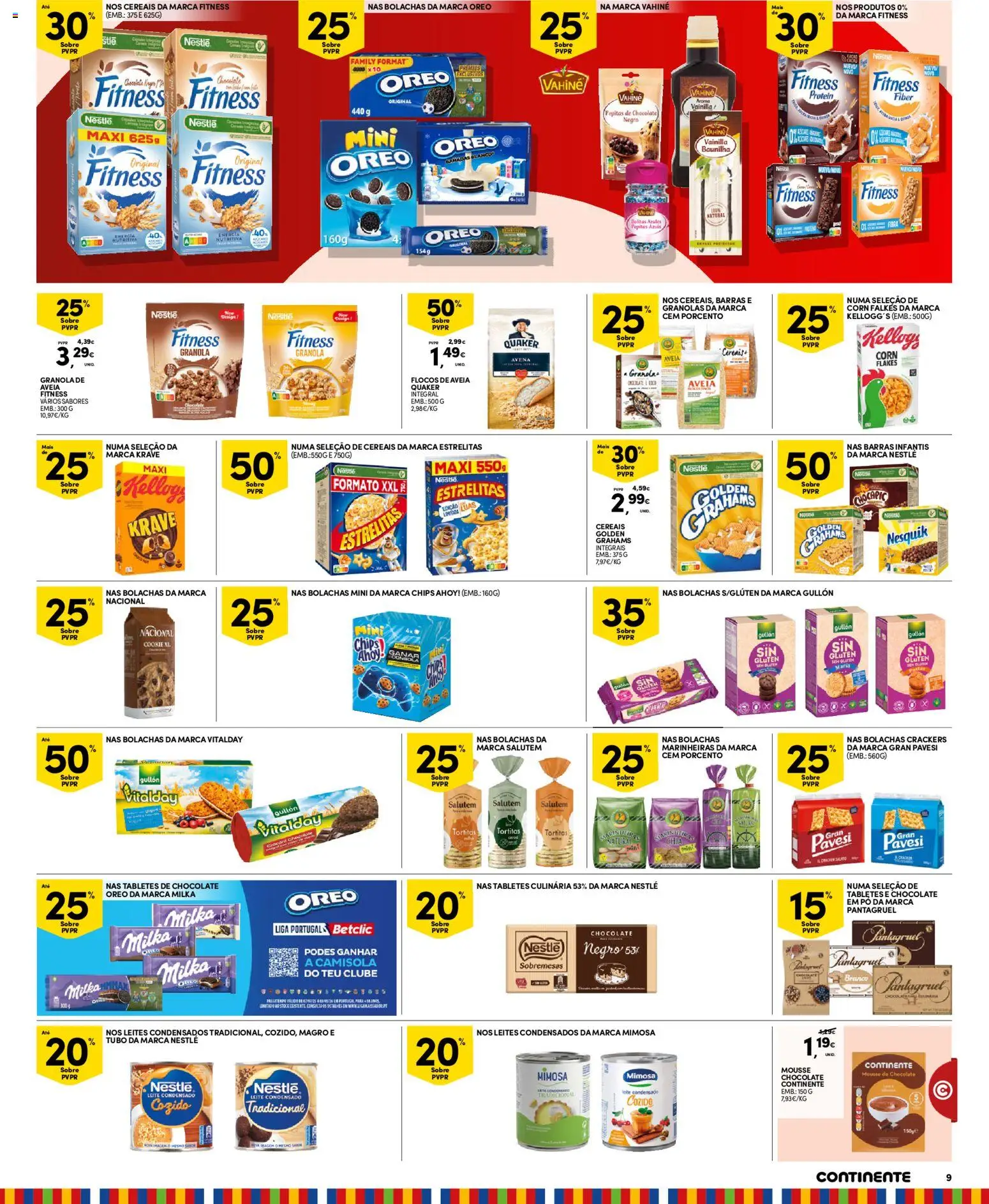 Continente - Madeira │ válido de 13.01.2026 | Página: 9 | Produtos: Granola, Pó, Cereais, Flocos
