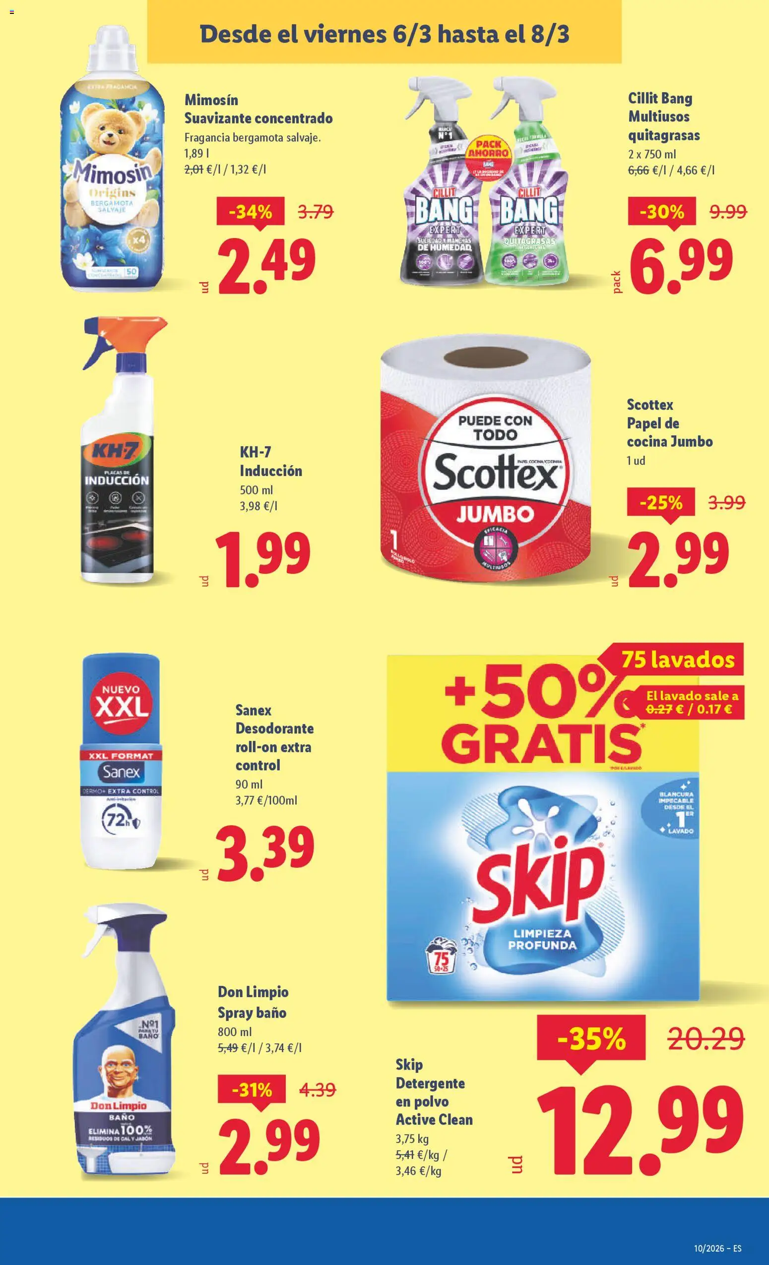 Lidl folleto │ válido desde el 02.03.2026 | Página: 51 | Productos: Fragancia, Desodorante, Suavizante, Baño