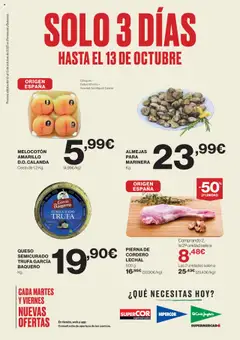 Vista previa Hipercor catálogo válido desde el 10.10.2025