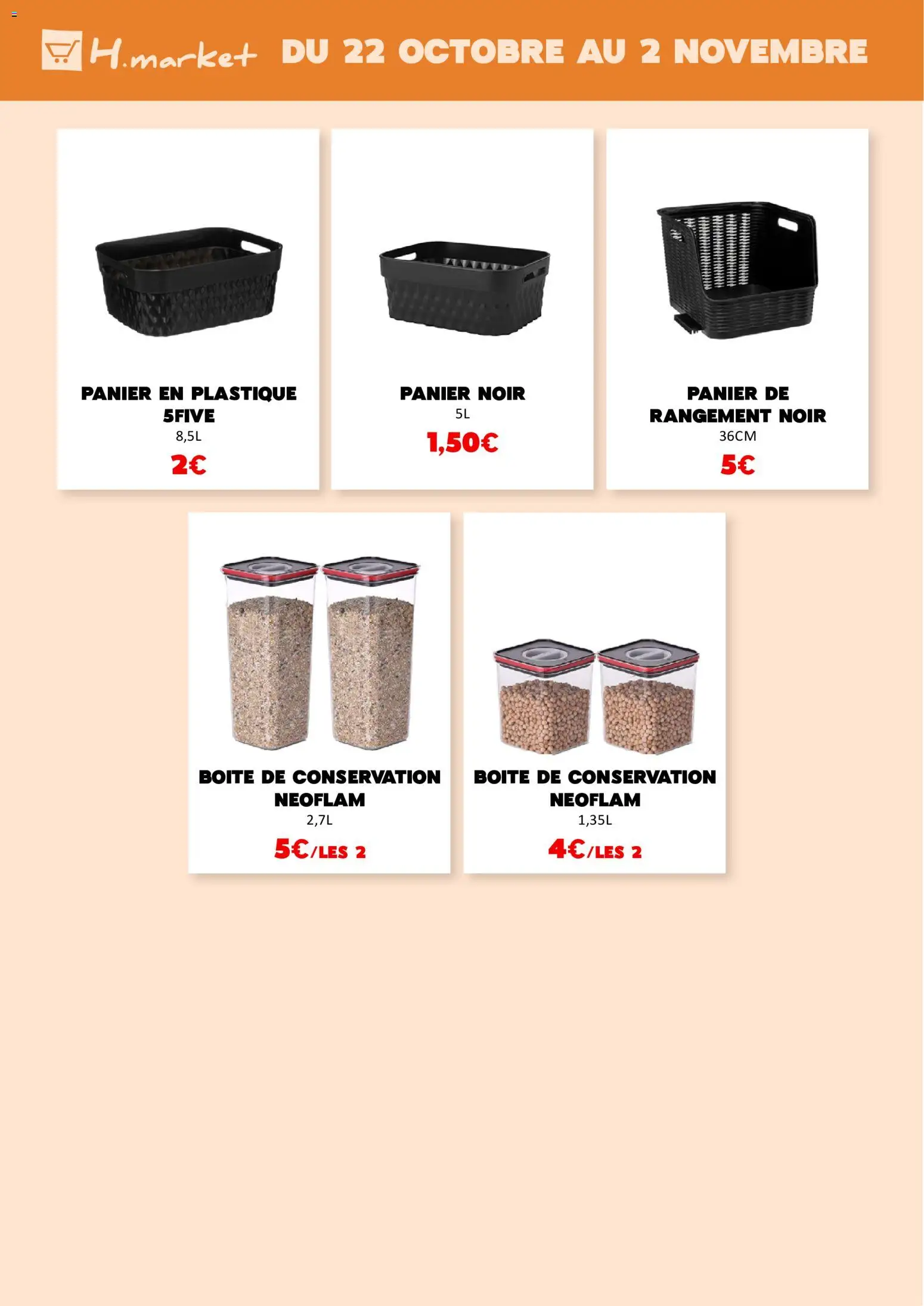 {H1} | Page: 15 | Produits: Panier
