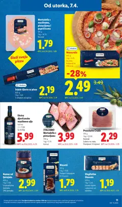 Namaz od lješnjaka, 400 g, S komadićima lješnjaka, 24% lješnjaka - Pregled kataloga iz trgovine Lidl, vrijedi od 07.04.2026 | Stranica: 11