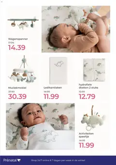 Prénatal - Folder - Voorbeeld van een folder van Prénatal, geldig van 02.12.2025 | Pagina: 9 | Producten: Doeken